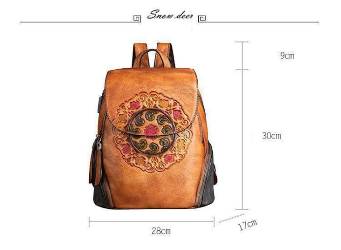 MOTAORA Retro Women Backpack WBPM8901 - Image 11